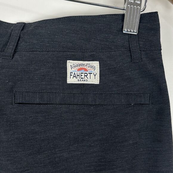 Faherty Men’s Belt Loop All Day 9” Soft Shorts Gray -Size: 30 - Picture 9 of 14